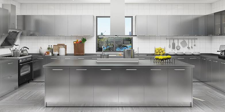 کابینت آشپزخانه استیل درجه یک